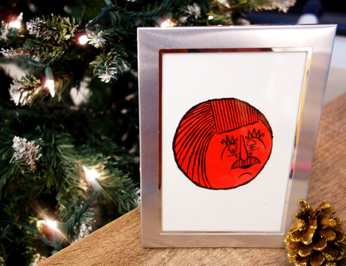 presente de natal, porta-retrato personalizado